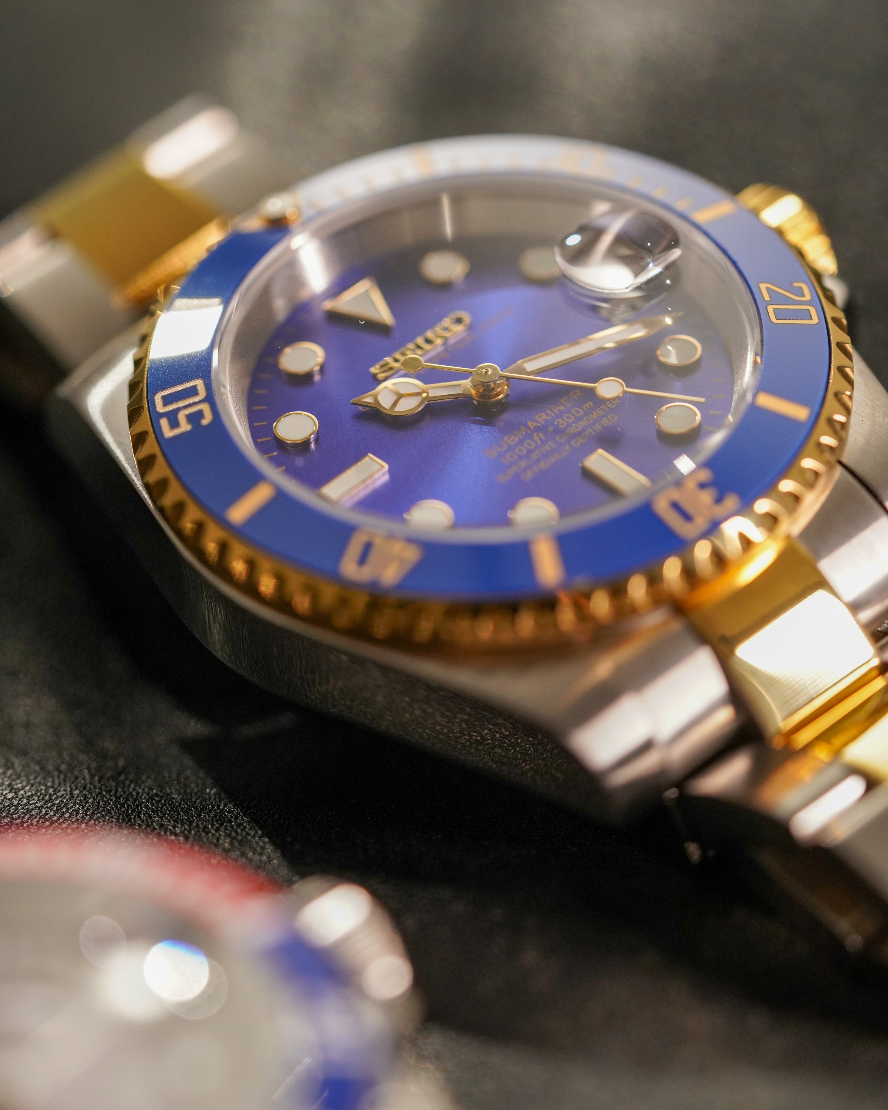 Seiko Marine |Chrome, Blue and Yellow Gold