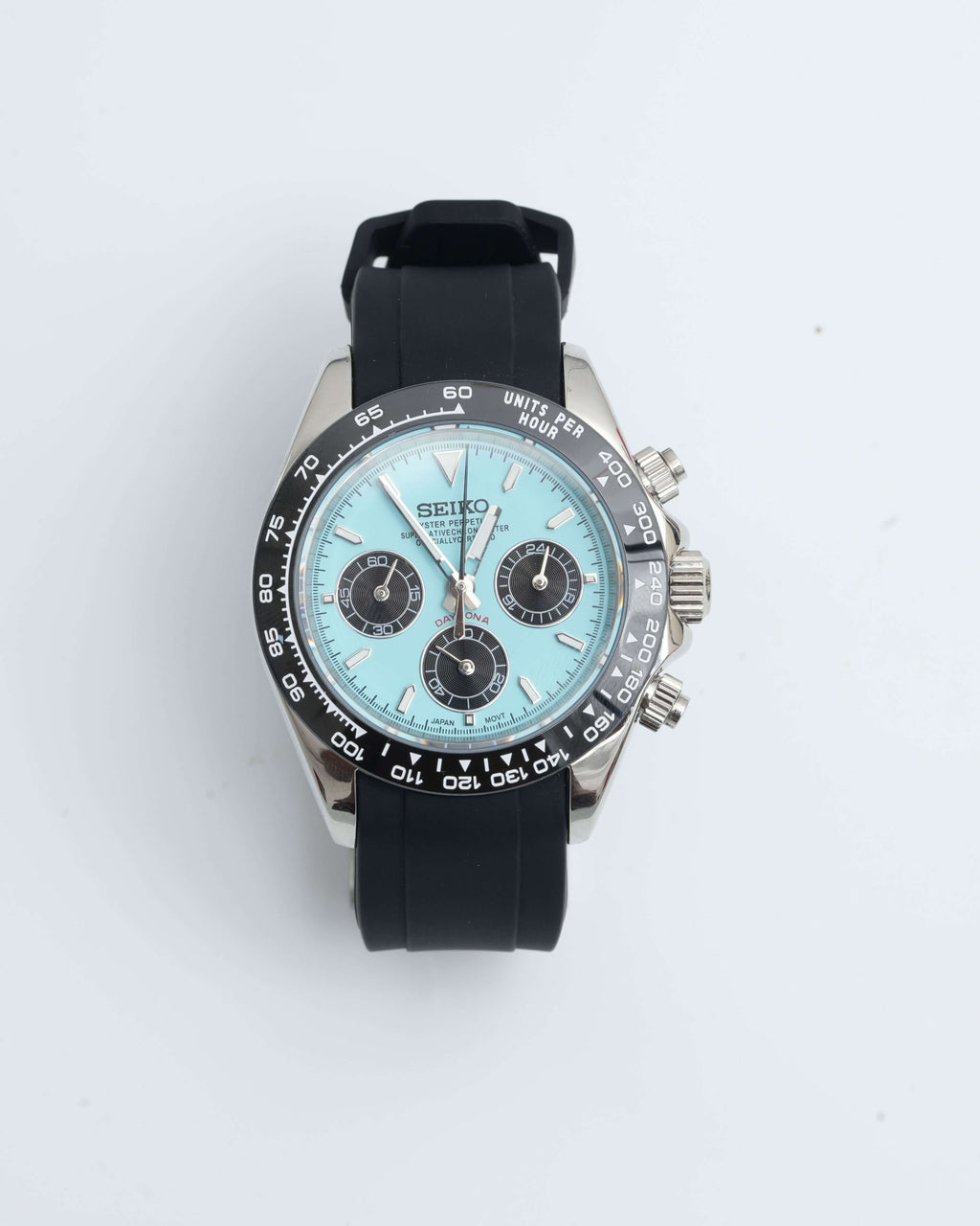 Seiko Tona | Black & Tiffany Blue