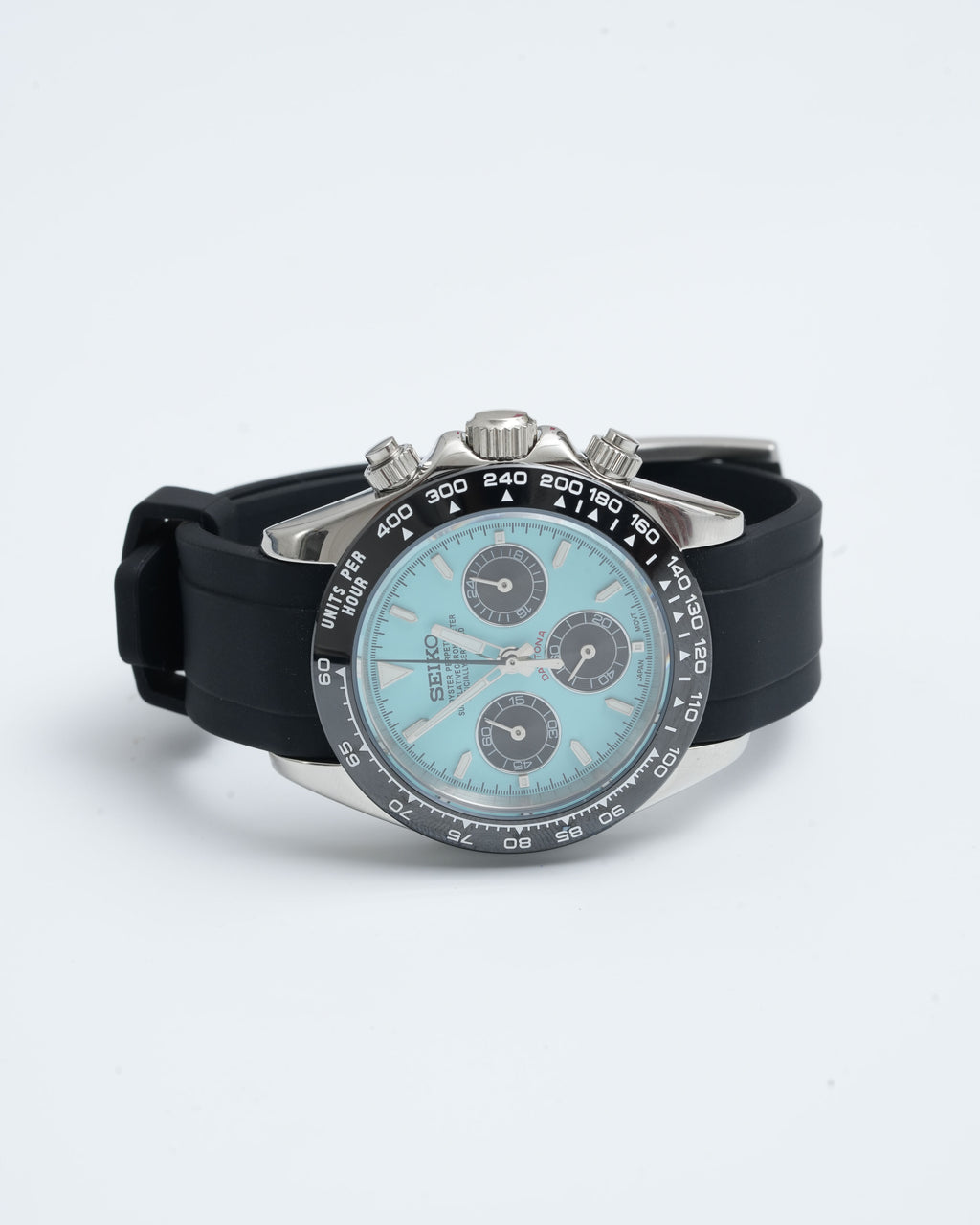 Seiko Tona | Black & Tiffany Blue