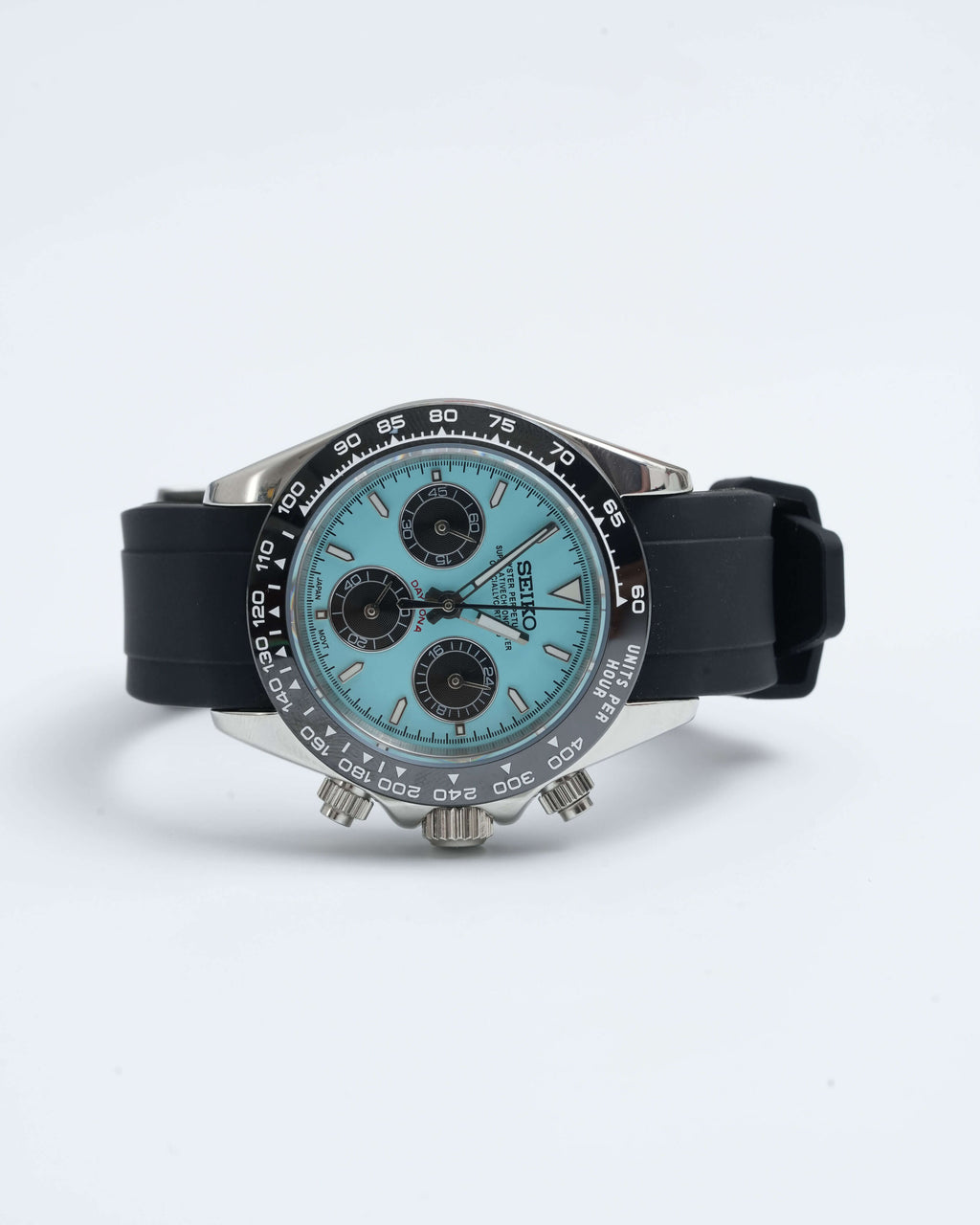 Seiko Tona | Black & Tiffany Blue