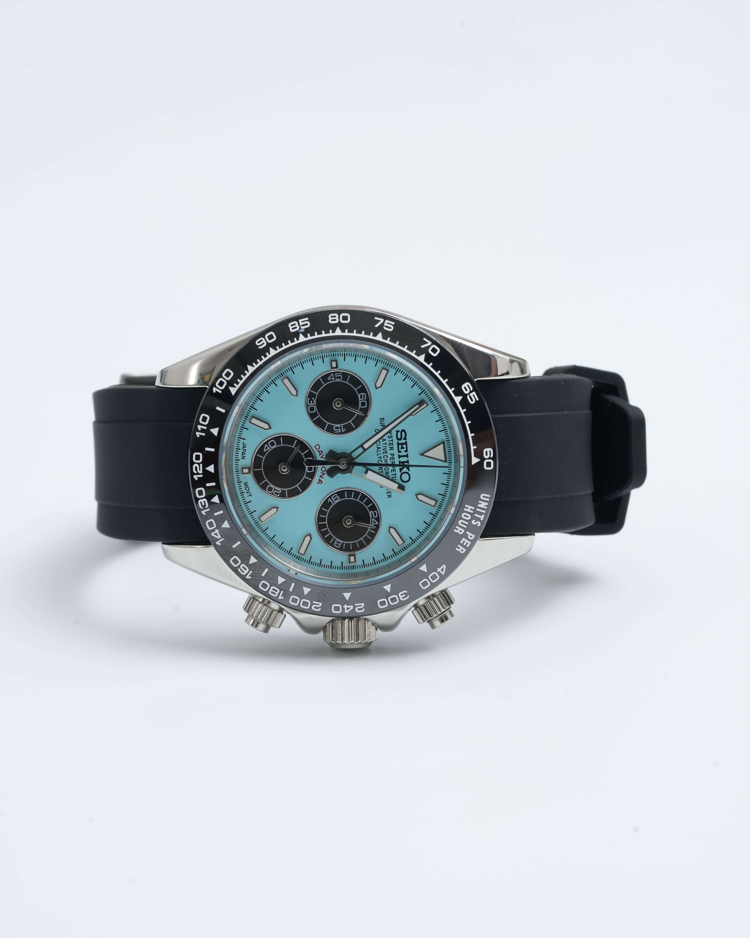 Seiko Tona | Black & Tiffany Blue