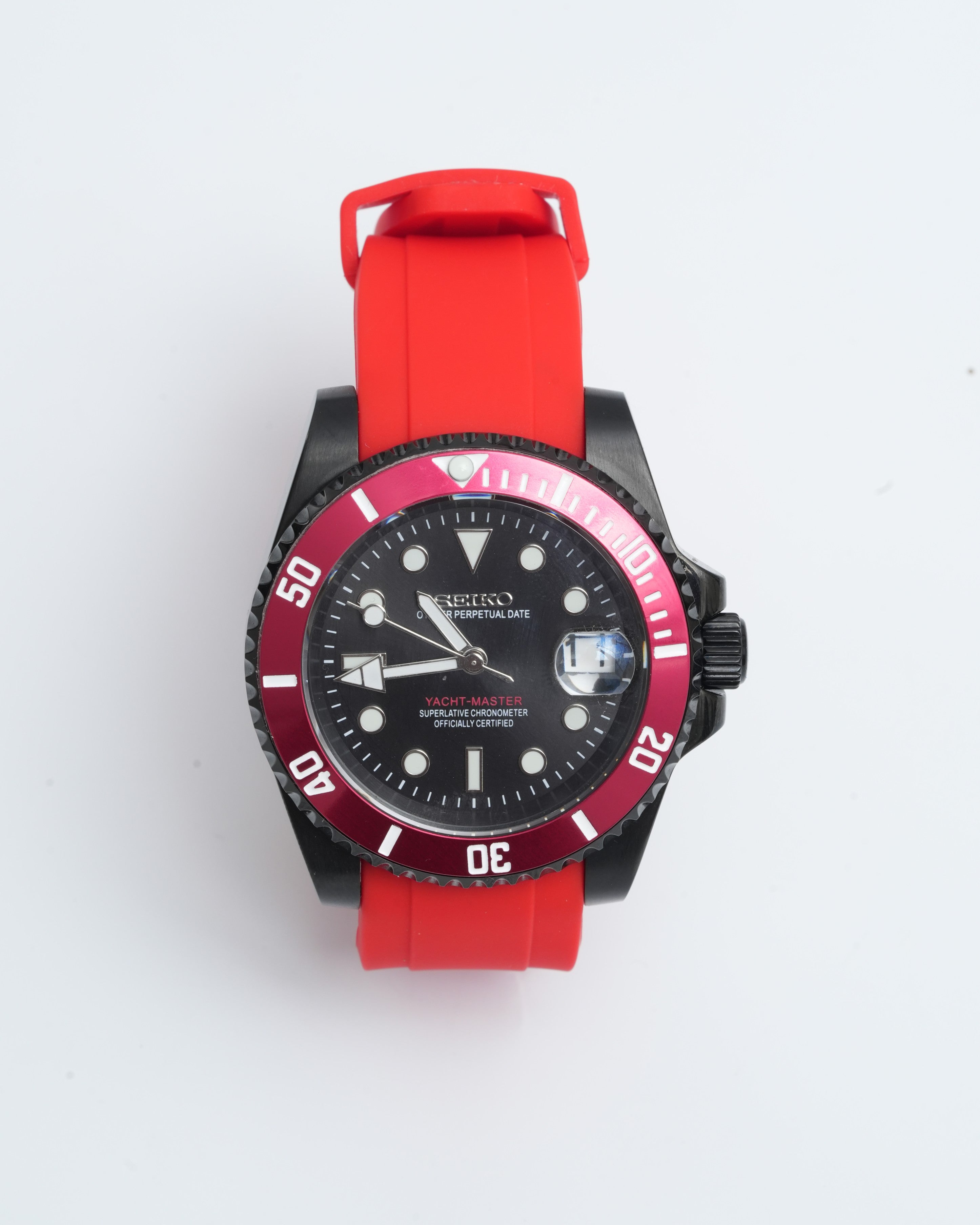 Seiko Yacht | Red & Black
