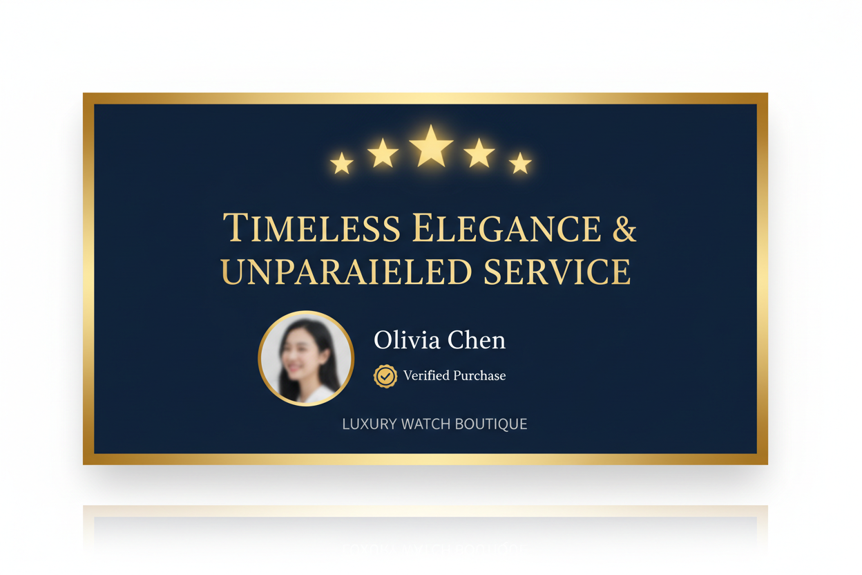 generate a customer review image